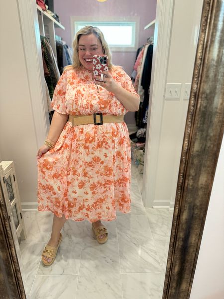 I’m loving this pretty Torrid dress! It’s part of their current BOGO FREE deal! Runs TTS, has pockets, full lining, it’s so pretty for spring and summer  

#LTKplussize #LTKstyletip #LTKfindsunder100
