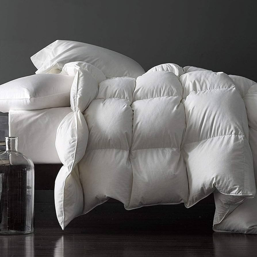 Royoliving Premium Feathers Down Duvet Insert Comforter Oversized King Size Heavyweight Thickened... | Amazon (US)
