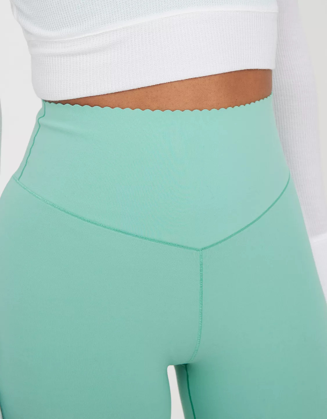 OFFLINE By Aerie Real Me XTRA Hold Up! Scallop Legging | Aerie