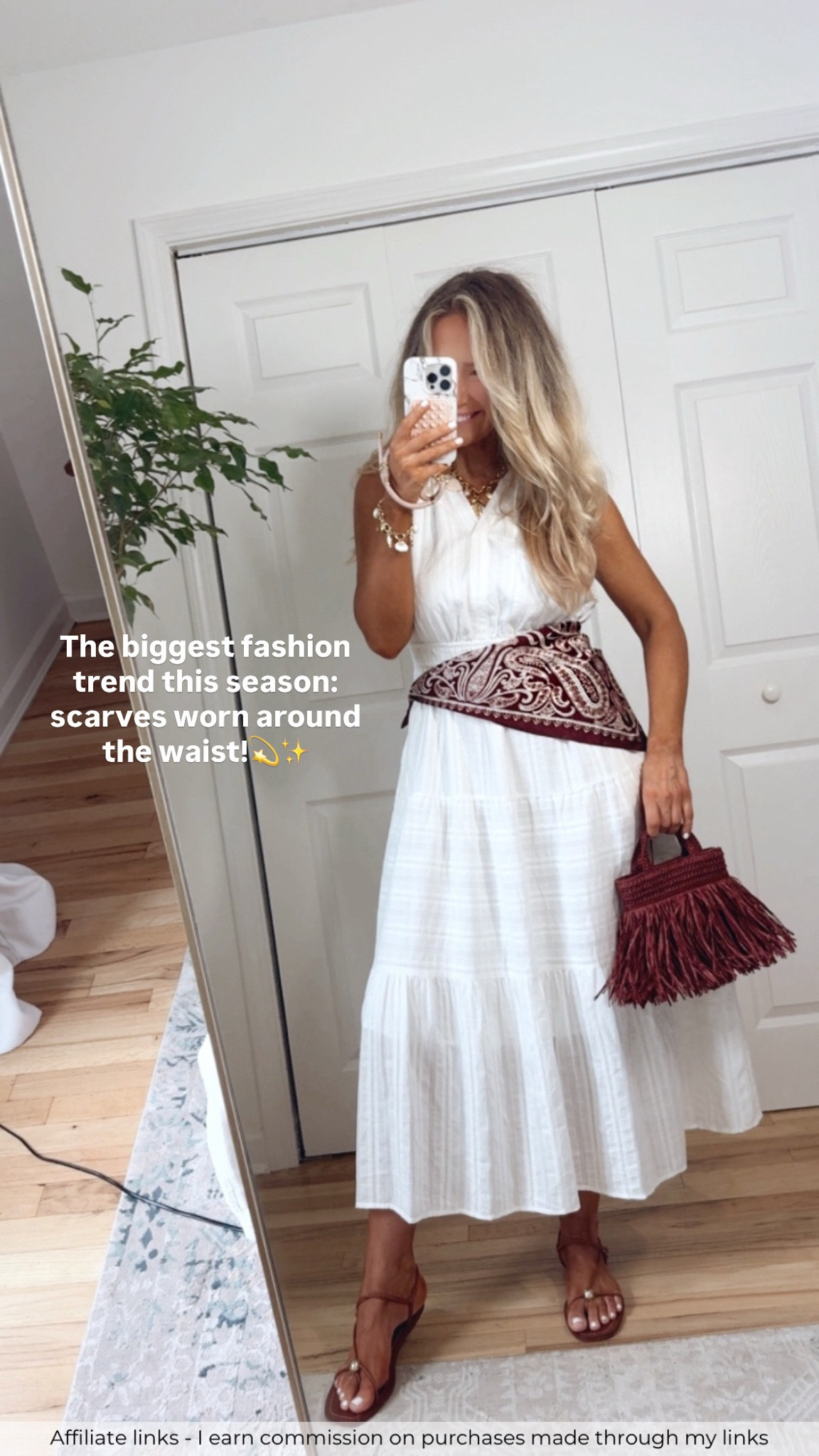 Affiliate links - I earn commission on purchases made through my links

Amazon summer dress midi
Scarf trend
Zara straw bag
