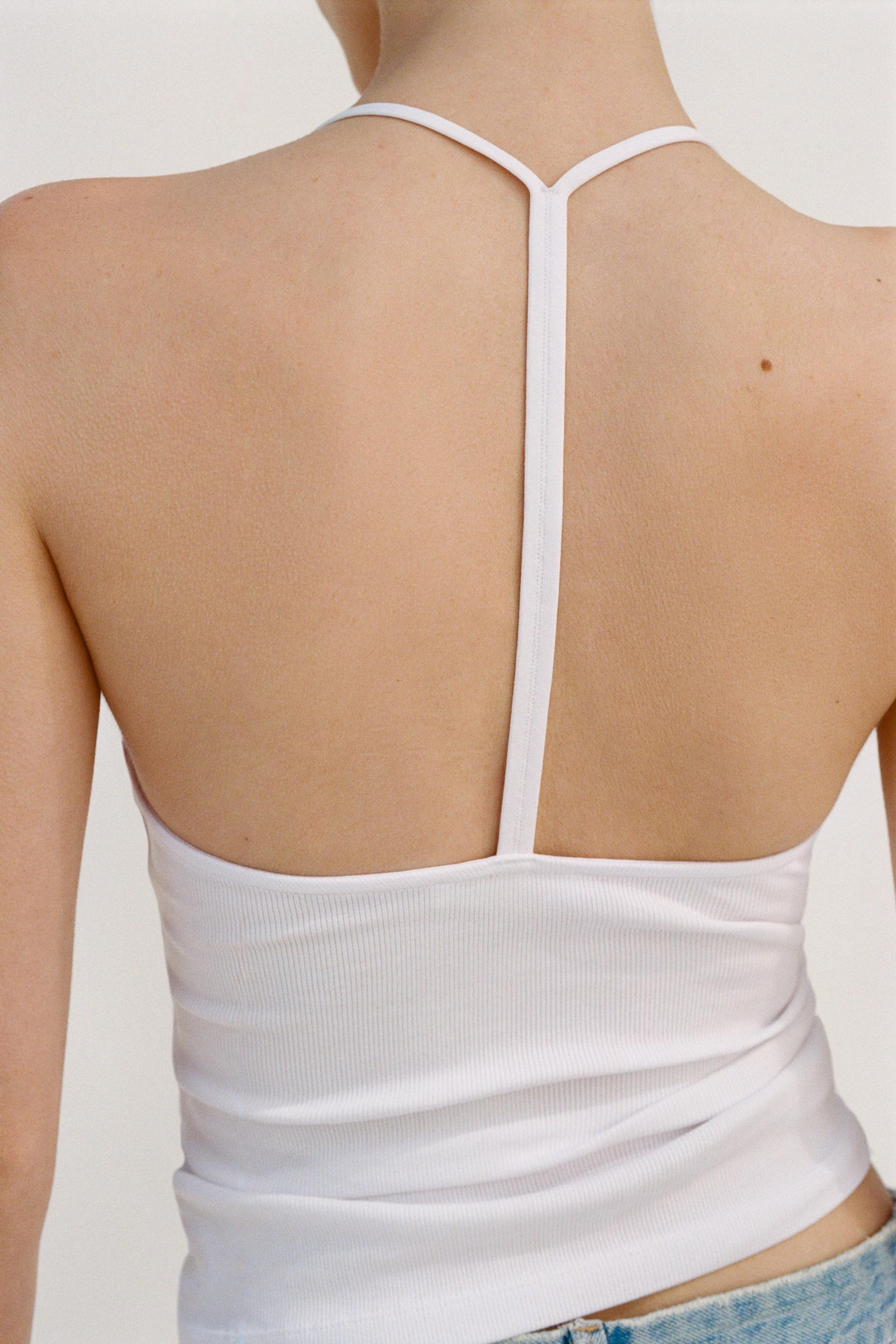 HALTER TOP WITH STRAP DETAIL | Zara UK