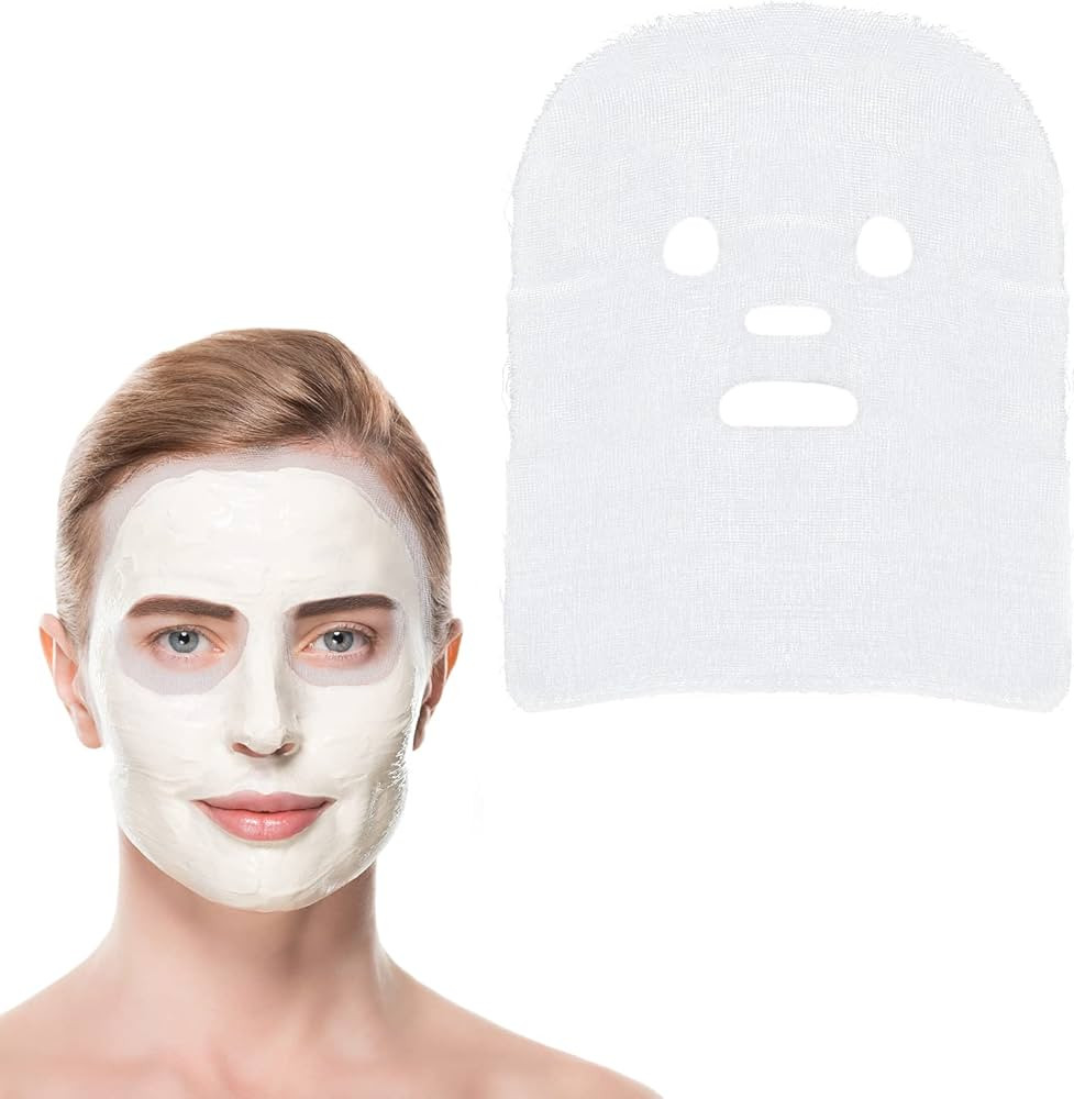 100 Sheets Pre-Cut Gauze Facial Cotton Beauty Gauze Skin Care Face, Soft High Frequency Gauze Fac... | Amazon (US)