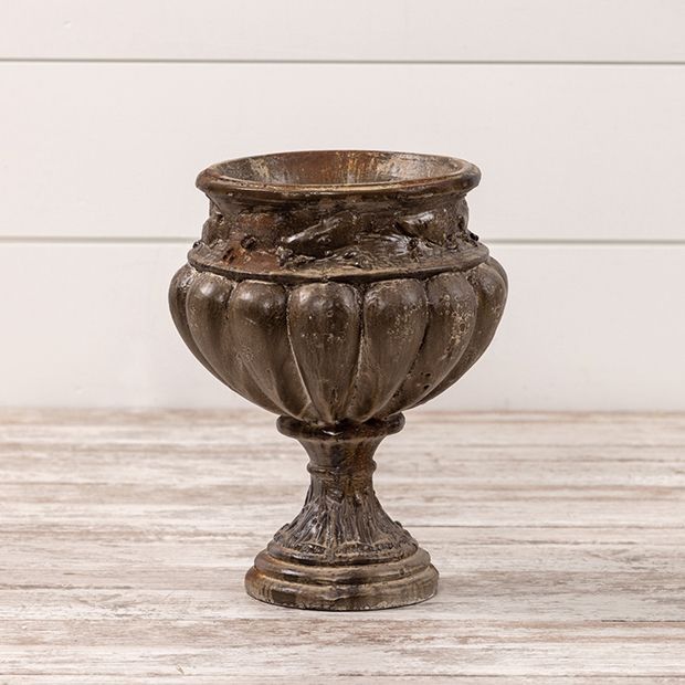 Ceramic Grecian Planter Urn | Antique Farm House