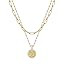 Yoosteel Christmas Gifts for Women, Gold Initial Necklaces for Women 14K Gold Plated Dainty Layer... | Amazon (US)