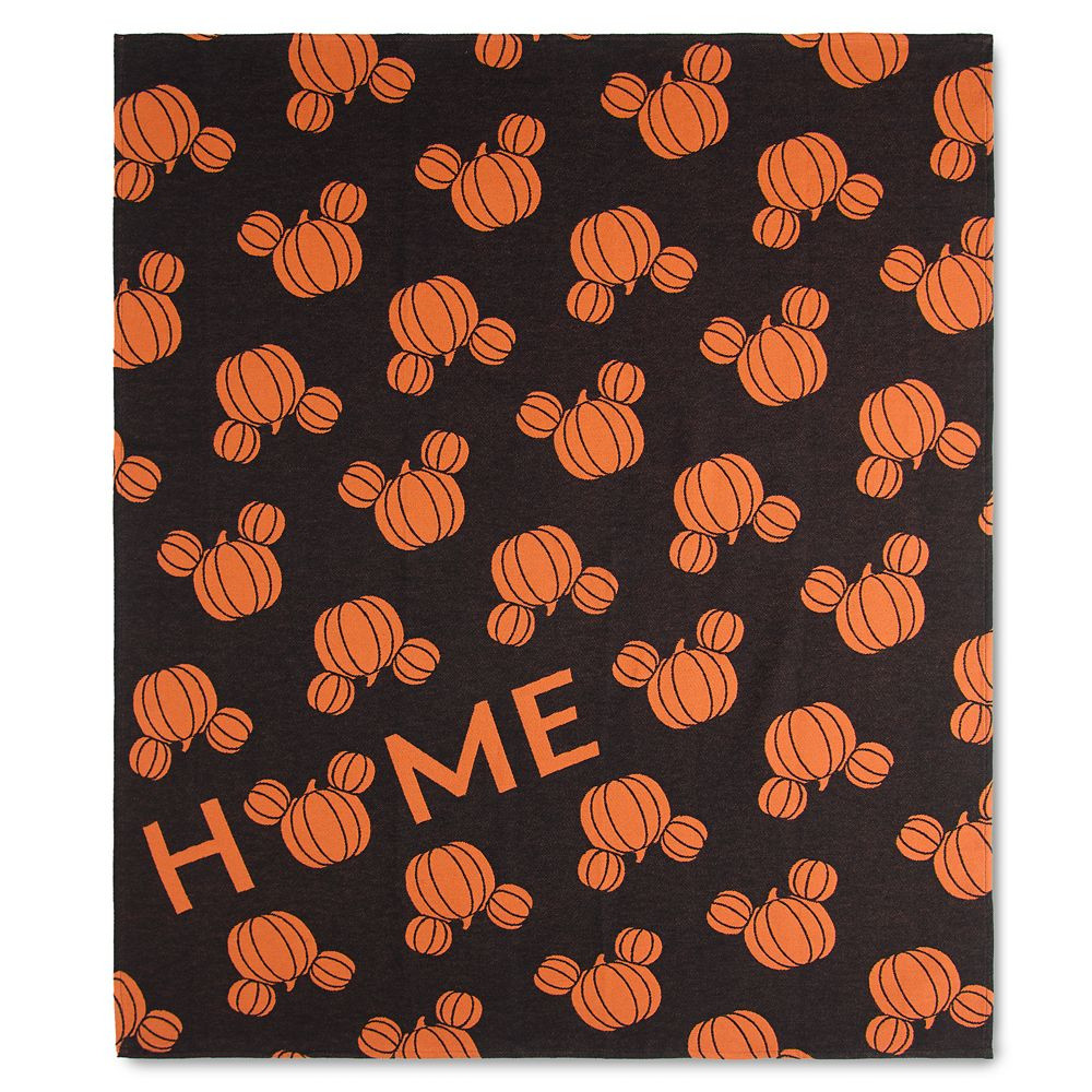 Mickey Mouse Halloween Pumpkin Throw Blanket | Disney Store