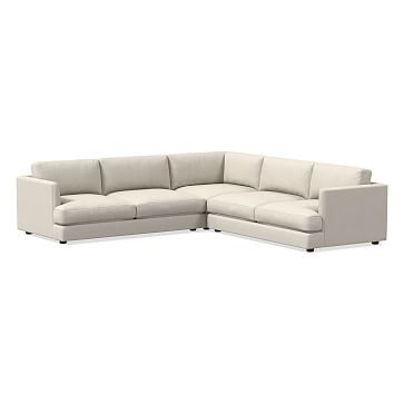 Haven 3-Piece L-Shaped Sectional (106"–113") | West Elm (US)