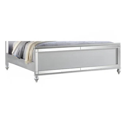 STERLING Size Upholstered LED Bed Made With Wood In | Wayfair North America