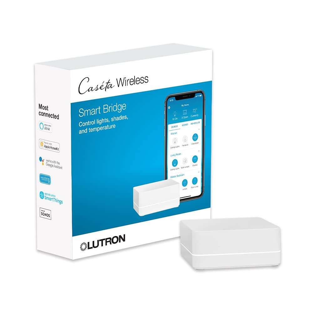 Lutron Caseta Smart Lighting Smart Hub for Light Bulbs and Fans, Works w/ Alexa, Apple Homekit, G... | Amazon (US)