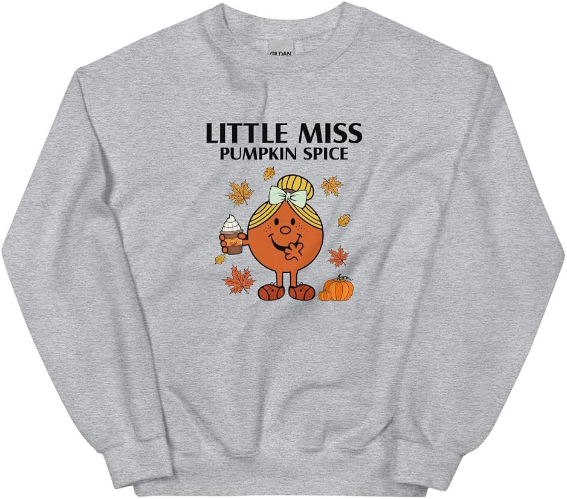 Little Miss Pumpkin Spice Sweatshirt, Funny Halloween Sweater Women, Cute Miss Pumpkin Spice | Amazon (US)