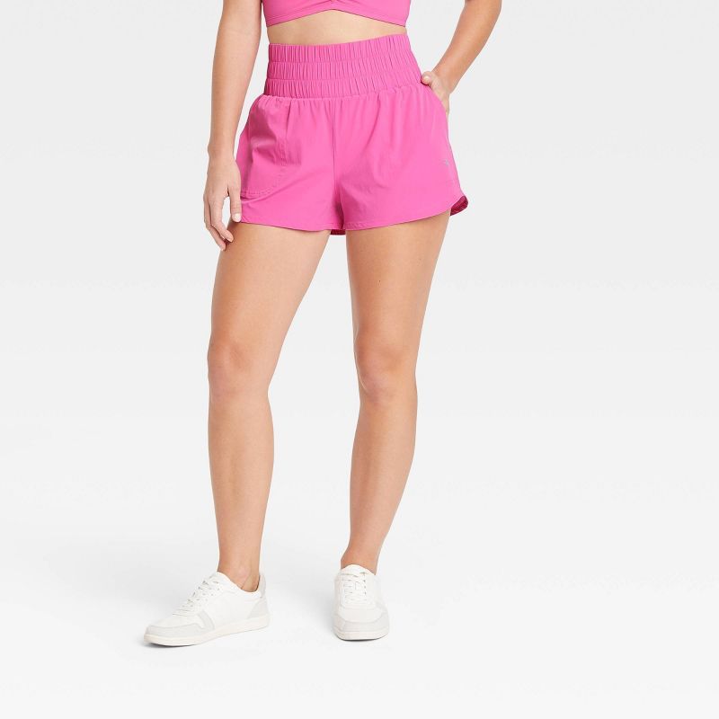 Women's High-Rise Woven Shorts 3" - JoyLab™ | Target