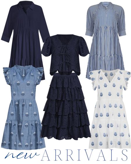 new in navy | summer whites | women’s dresses | spring style | summer style | block color dress | pink | blue | pastels | church dress | trendy | stylish | cutout dress | cotton | puff sleeve | midi dress | maxi dress | classic style | preppy style

#LTKStyleTip