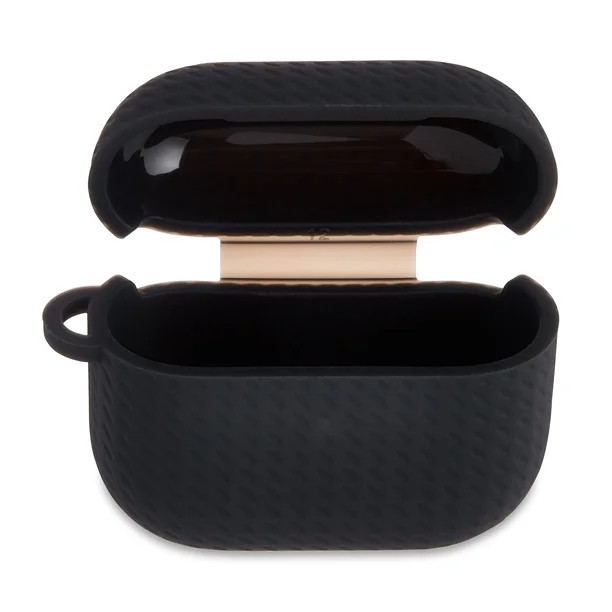 onn. Silicone Charging Case Cover for Apple AirPods (3rd generation) - Textured Black | Walmart (US)