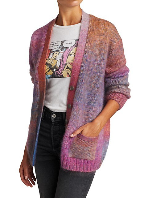 90s Oversized Knit Cardigan | Saks Fifth Avenue OFF 5TH