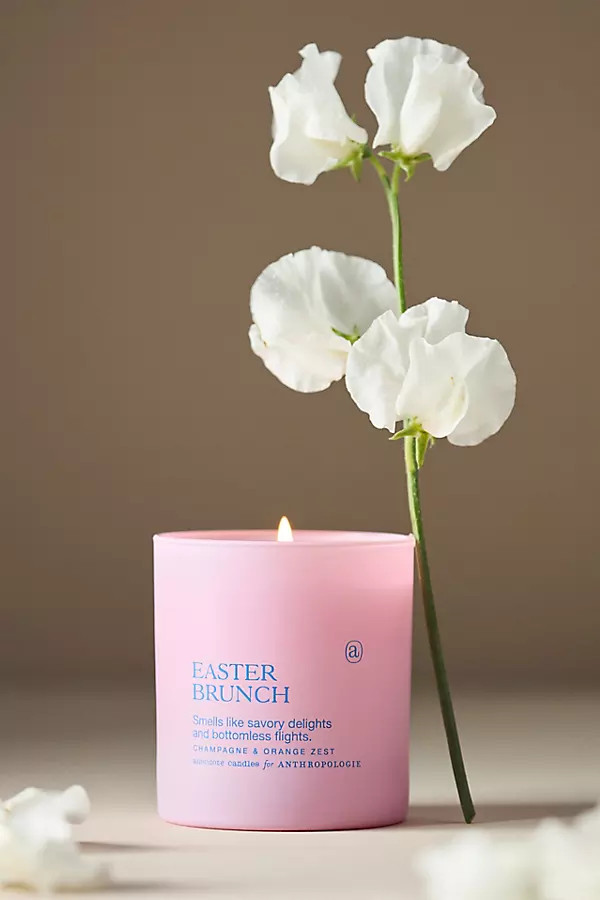 Anecdote Easter Brunch Champagne & Orange Zest Boxed Candle | Anthropologie (US)
