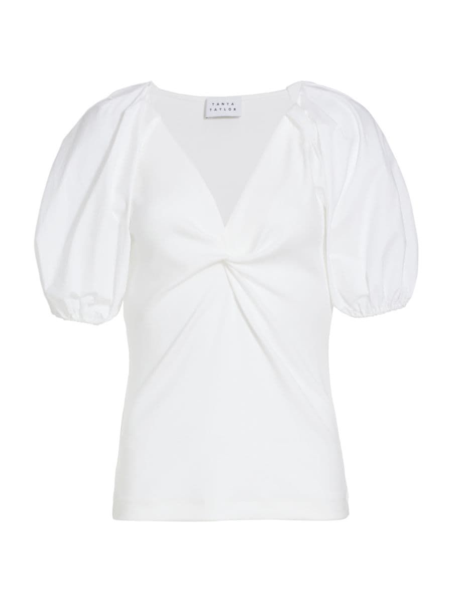 Tanya Taylor Romy Twist Top | Saks Fifth Avenue