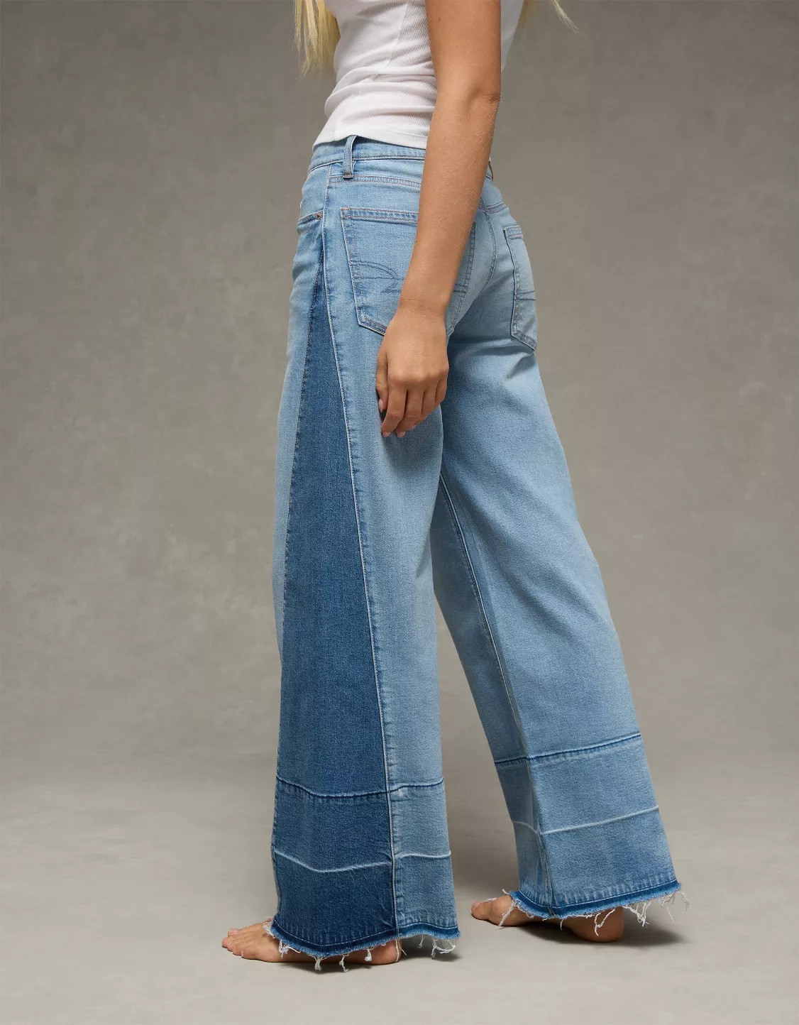 AE Dreamy Drape Low-Rise Ultra Wide-Leg Jean | American Eagle Outfitters (US & CA)