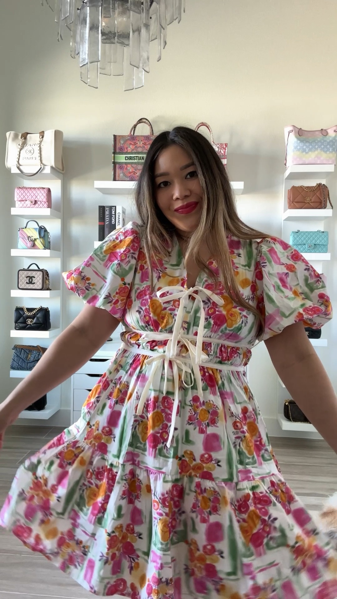 Red Dress Spring Dresses Try On Haul
YOURS TRULY PINK FLORAL COTTON PUFF SLEEVE MINI DRESS - $62.00 wearing medium

Such a fun little floral print dress! I love the puff sleeves, bow details, and that it has pockets!

Puff sleeve dress, mini dress, sun dress, lightweight dress, floral print dress, Easter Sunday dress, spring outfit, picnic dress, garden party dress, spring wedding guest dress, brunch dress, date night dress, midsize dress, midsize outfit, spring dress, spring fashion, vacation outfit, spring style, spring look 

#LTKFindsUnder100 #LTKMidsize #LTKSeasonal