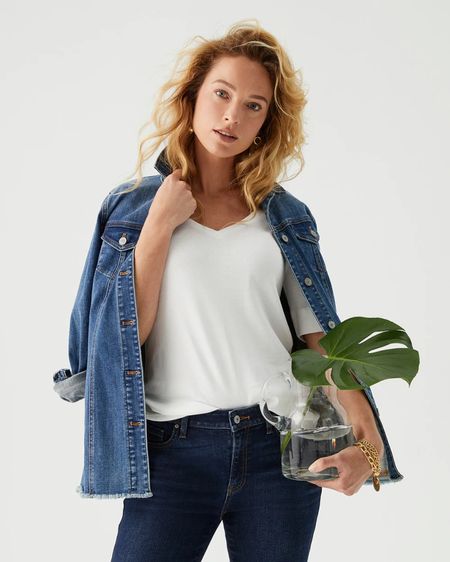 A tried and true denim Jacket can pair wit anything and everything. 

#LTKstyletip
