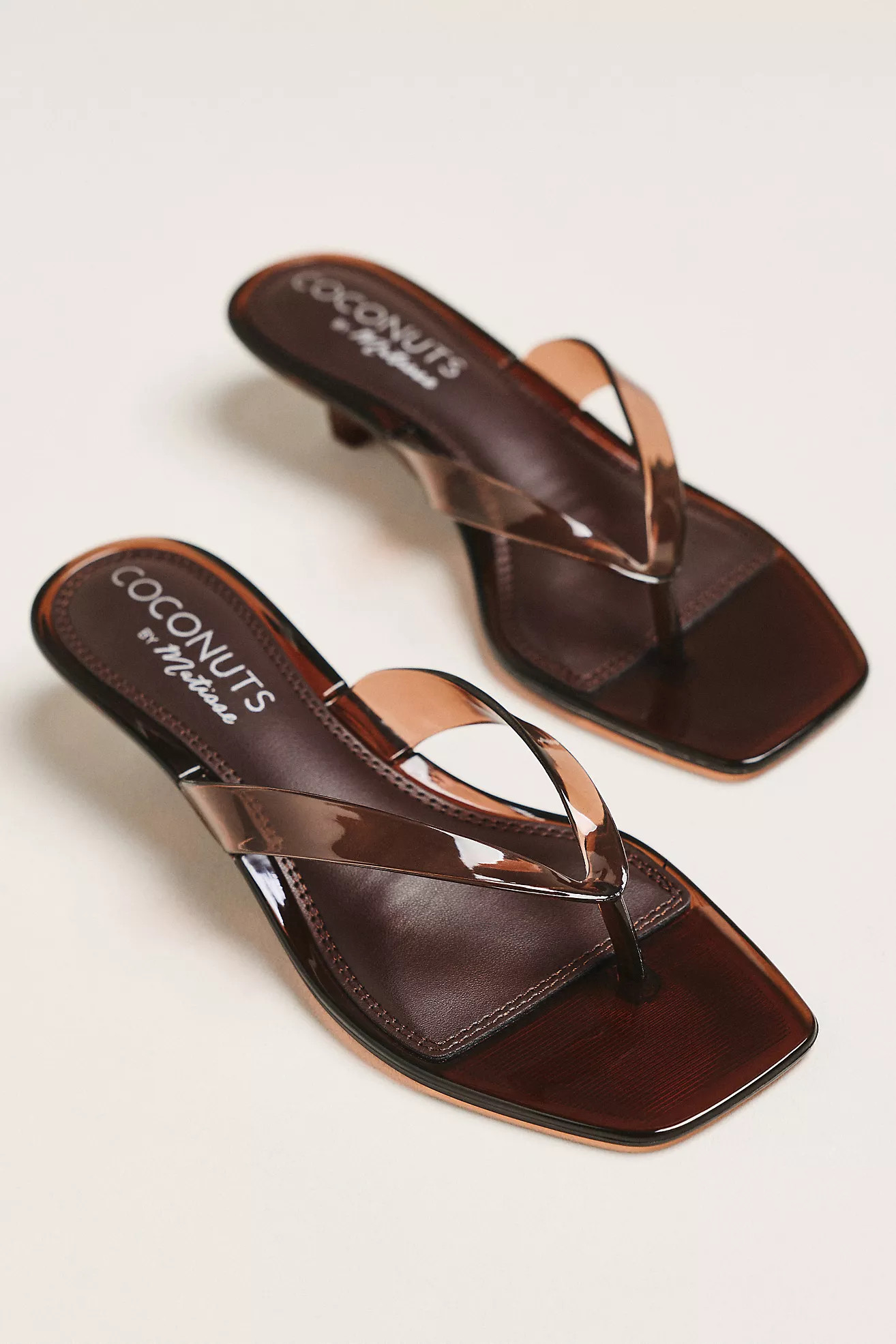 Matisse Margo Thong Kitten Heel Sandals | Anthropologie (US)