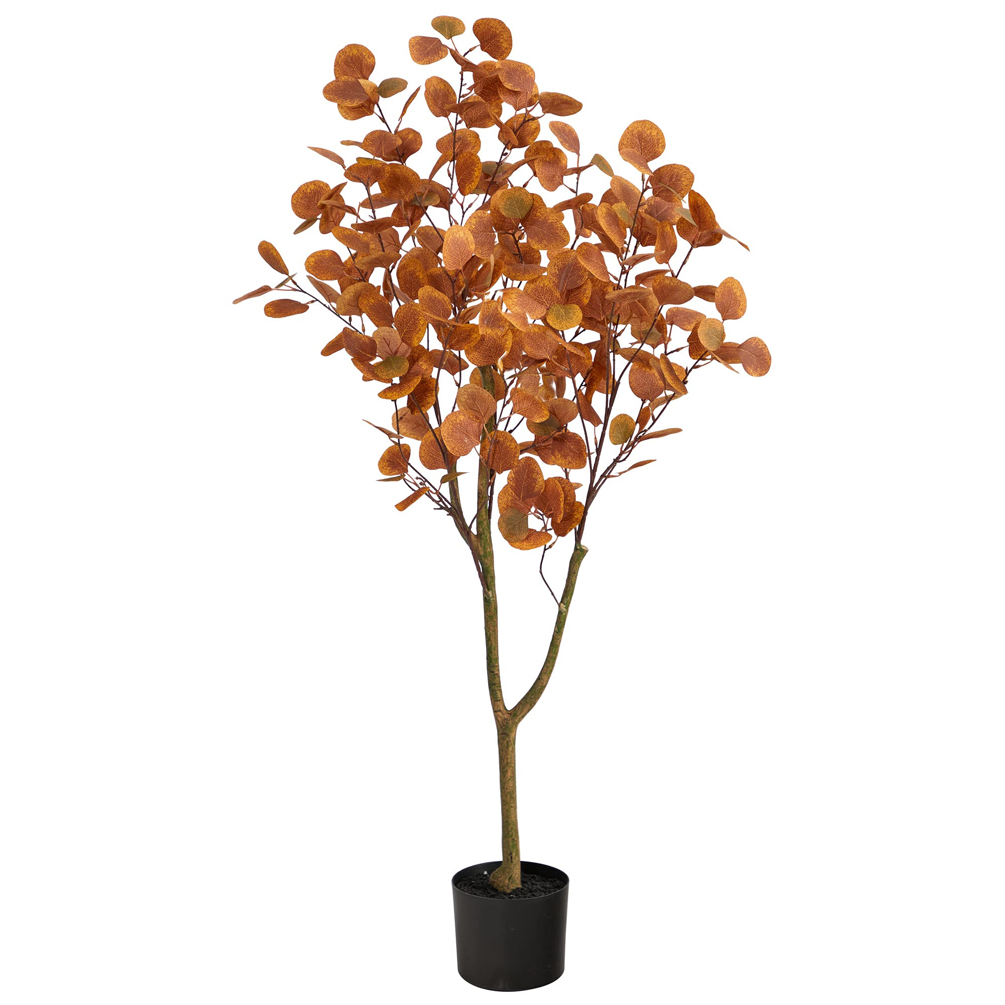 Nearly Natural 4ft Autumn Eucalyptus Artificial Tree | Amazon (US)
