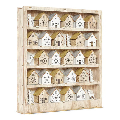 North Pole Trading Co. Chateau Glitter House Led Christmas Advent Calendar | JCPenney