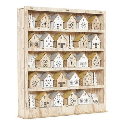 North Pole Trading Co. Chateau Glitter House Led Christmas Advent Calendar | JCPenney
