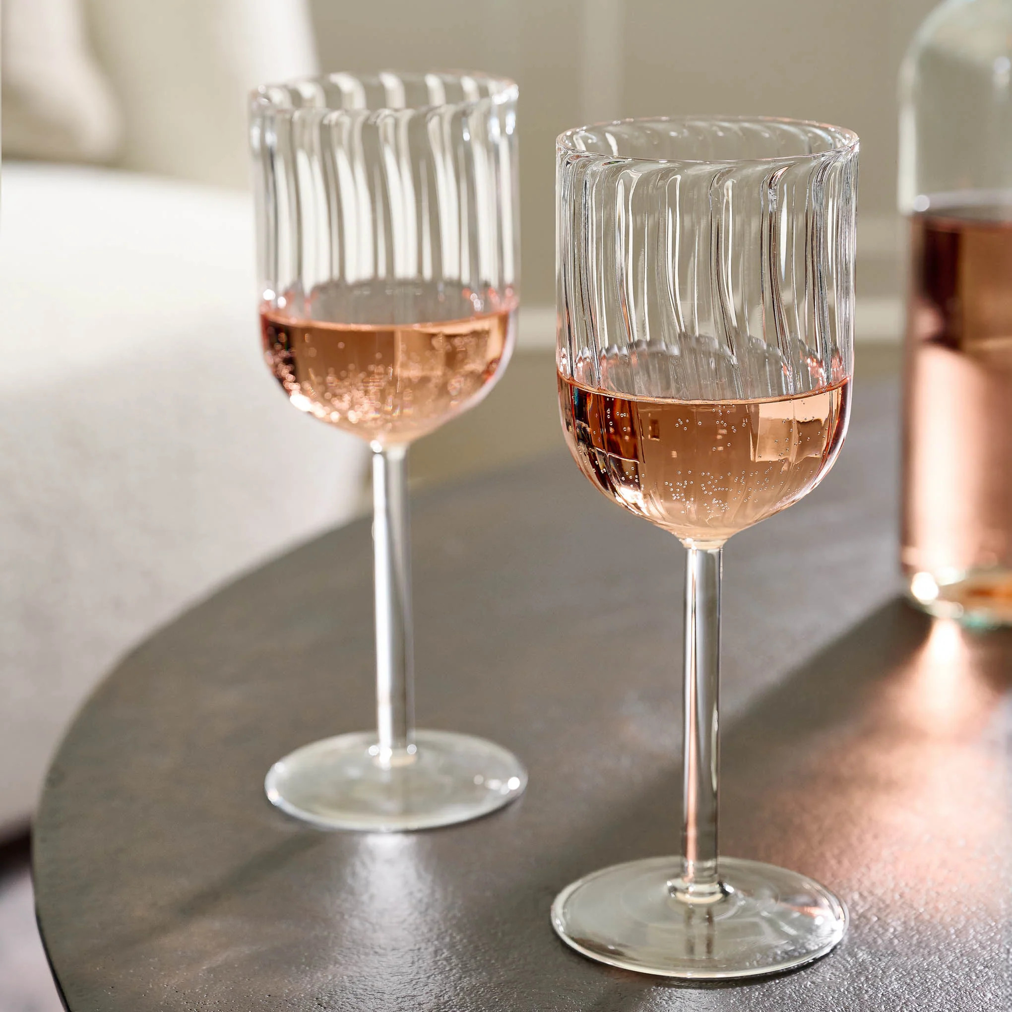 Fluted Wine Glass | Magnolia