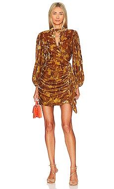 Rhode Zadie Dress in Fall Foliage Wheat from Revolve.com | Revolve Clothing (Global)