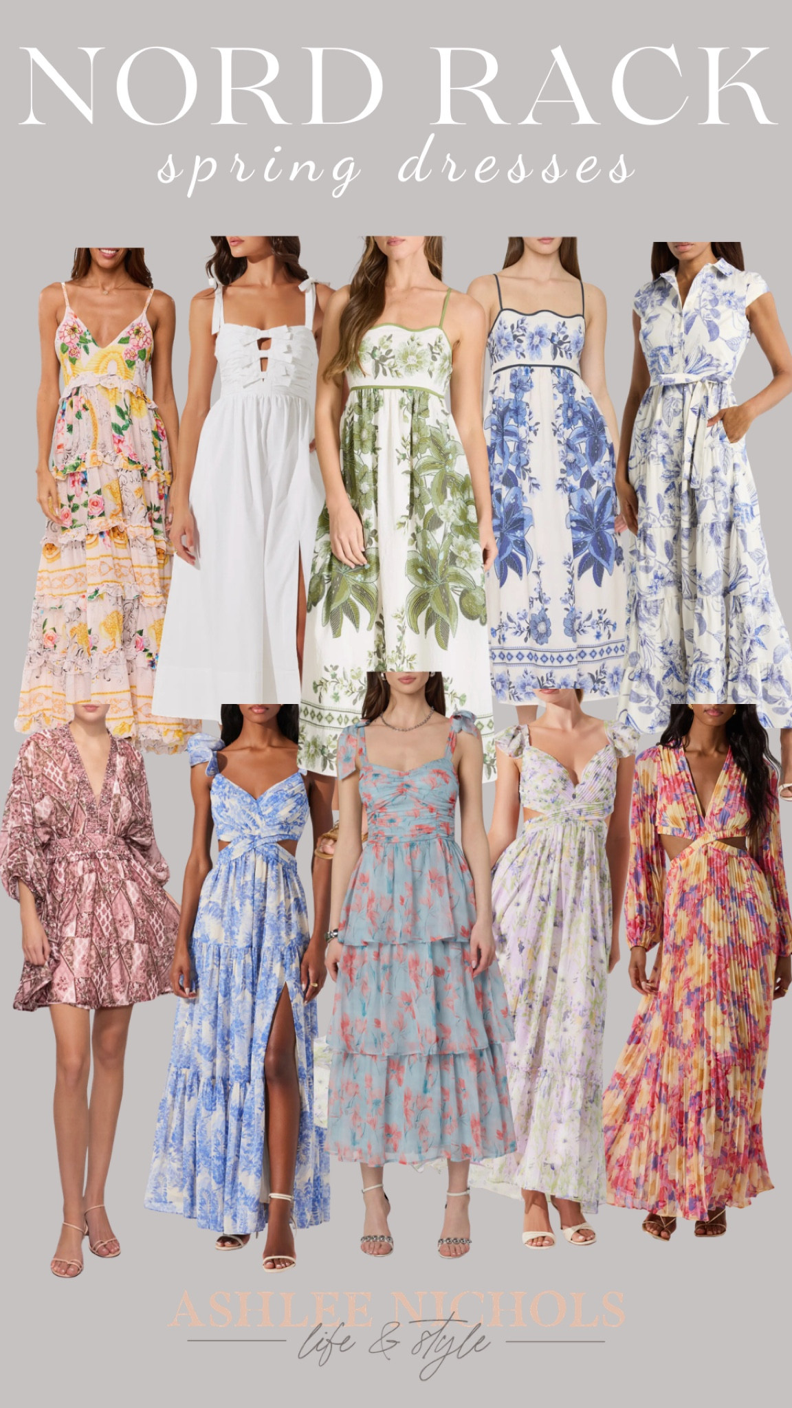 Spring occasion dresses from Nordstrom rack