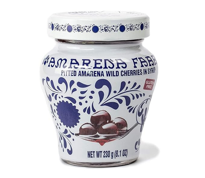AMARENA FABBRI Wild Cherries In Syrup, 8.1 OZ | Amazon (US)