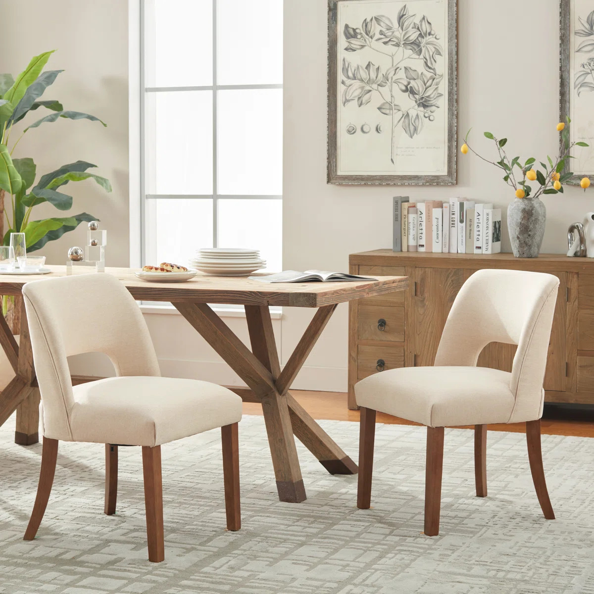 Winston Porter Nakenzie Upholstered Back Side Dining Chair & Reviews | Wayfair | Wayfair North America