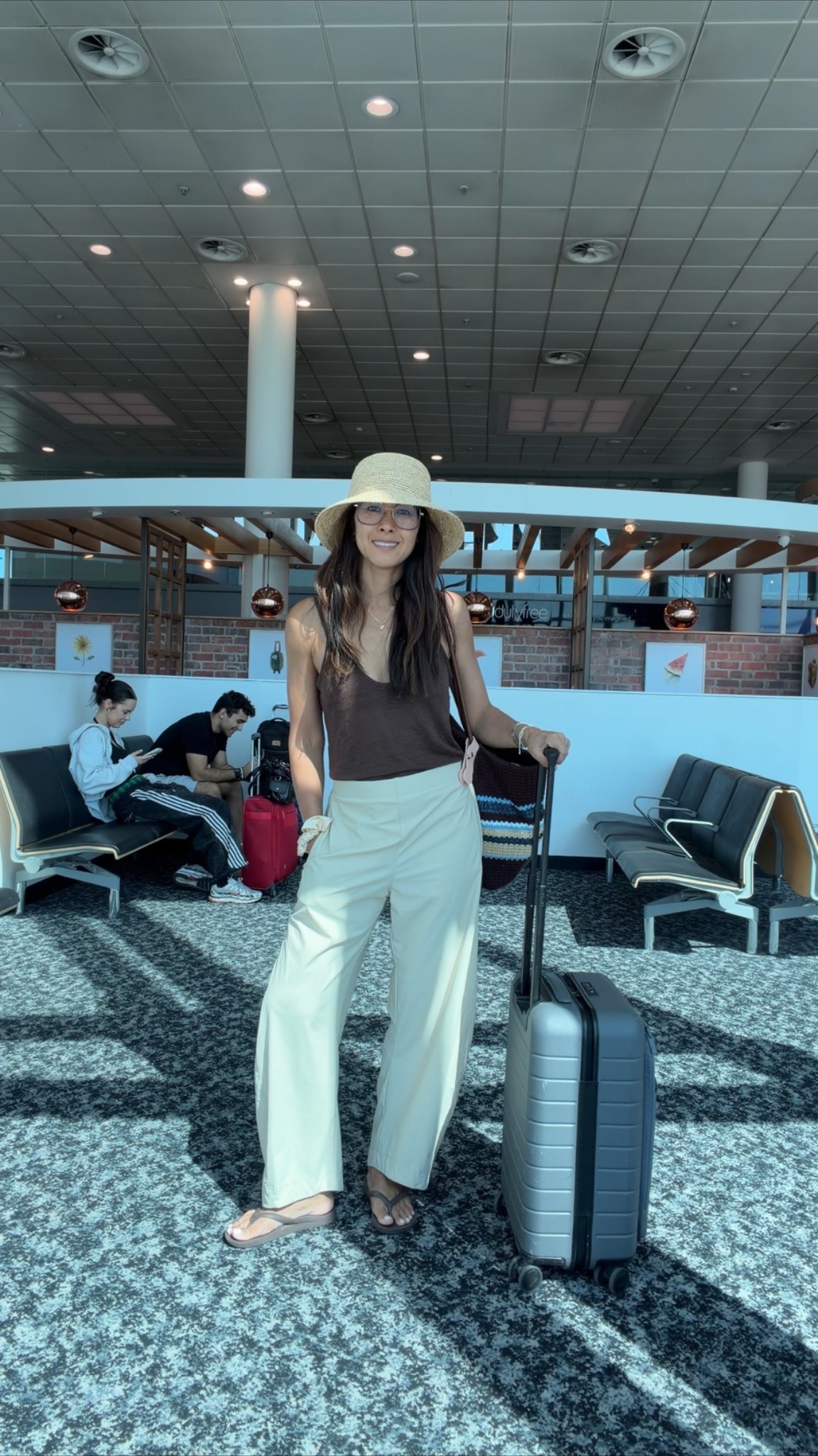 These trousers from Amazon are perfect for travelling. So comfy, didn’t crease, elasticated waist, pockets and flat waistband.  Wear a medium. Comes in black and khaki too! But love this colourway! #amazon.

#LTKsummer #LTKeurope #LTKtravel
