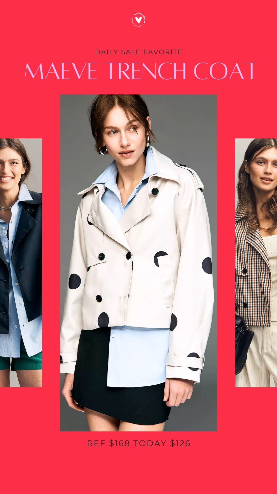 daily sale fav | Maeve trench coat 

#LTKSaleAlert