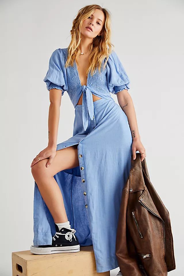 String Of Hearts Maxi Dress | Free People (Global - UK&FR Excluded)