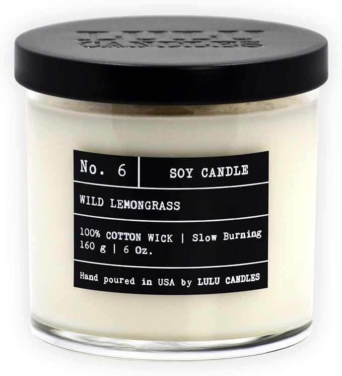 Wild Lemongrass | Luxury Scented Candles | Hand Poured in The USA | Highly Scented & Long Lasting... | Amazon (CA)