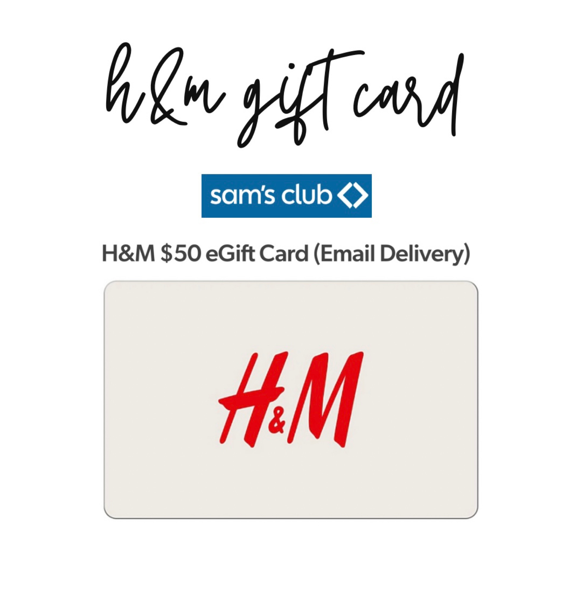 h&m e card