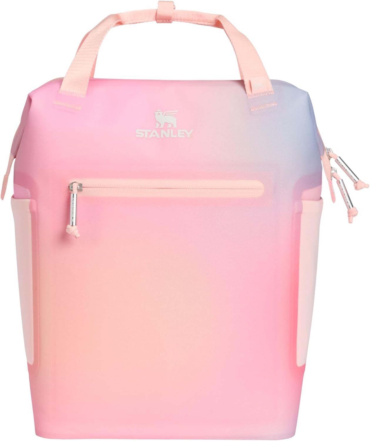 STANLEY All Day Madeleine Mini Backpack Soft Cooler 14 Quarts | 20 Can Cooler with Handle and Shoulder Straps | Stays Cold for Hours | Insulated Travel Bag with Zipper | BPA-Free | Sunset Spiral | Amazon (US)