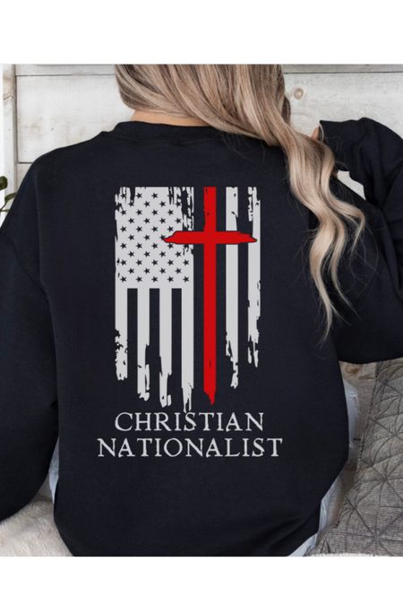 Proud Christian Nationalist Sweatshirt American Flag and Faith, Military Gift, American Pride, Cross Flag Easter, Fathers Day Mothers Day

#LTKfamily #LTKstyletip #LTKfindsunder100