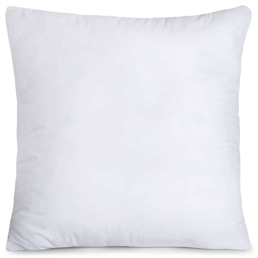Utopia Bedding Throw Pillows (Set of 1, White), 26 x 26 Inches Pillows for Sofa, Bed and Couch De... | Amazon (US)