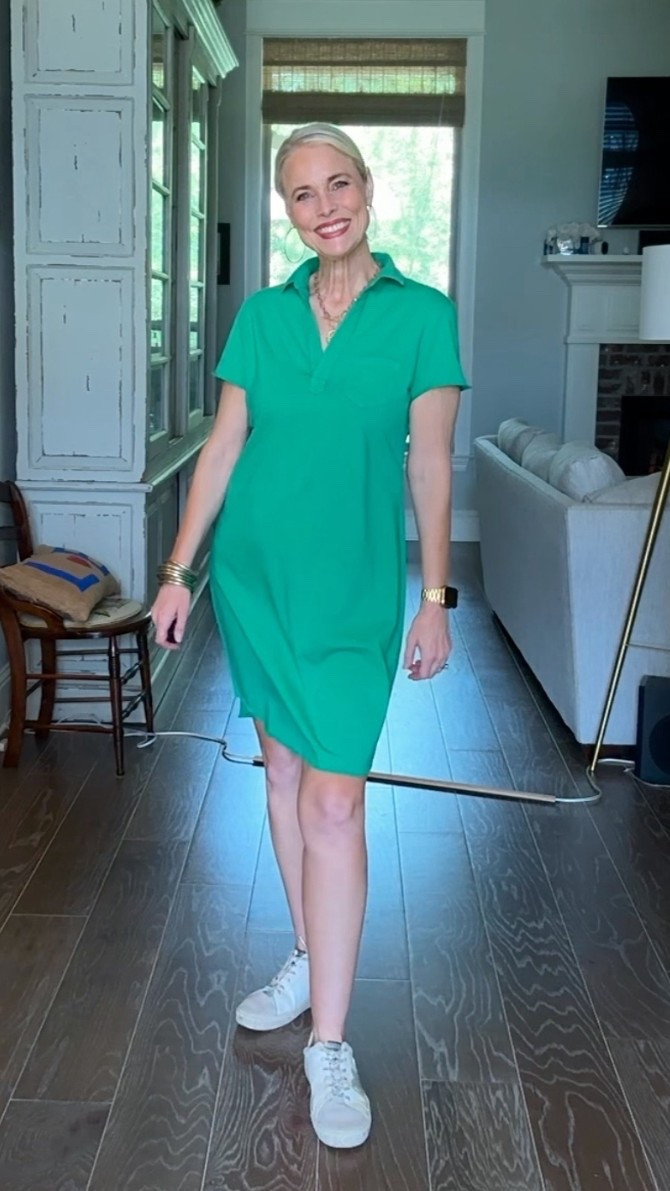 While they are sold out of this gorgeous green color, they had a red option on sale & a navy option fully in stock! 



#LTKOver40 #LTKootd #LTKTall