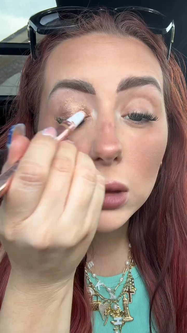 Easiest eyeshadow ever!! #eyeshadowsticks #tarteeyeshadow #easyeyeshadow #ad #quickeyeshadowtutorial @tarte cosmetics  

 #LTKgrwm #LTKselfcare #LTKBeauty