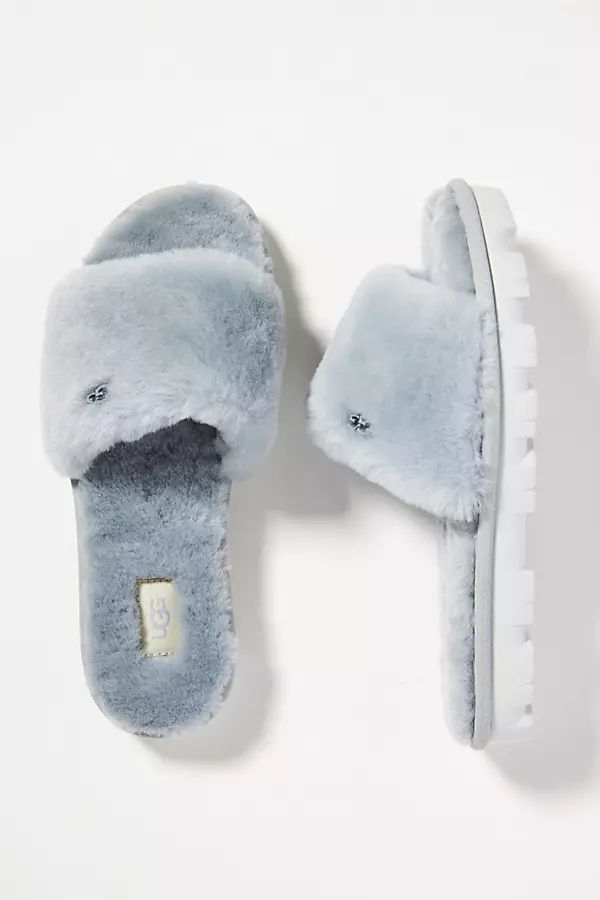UGG Cozette Slippers By UGG in Grey Size 5 | Anthropologie (US)