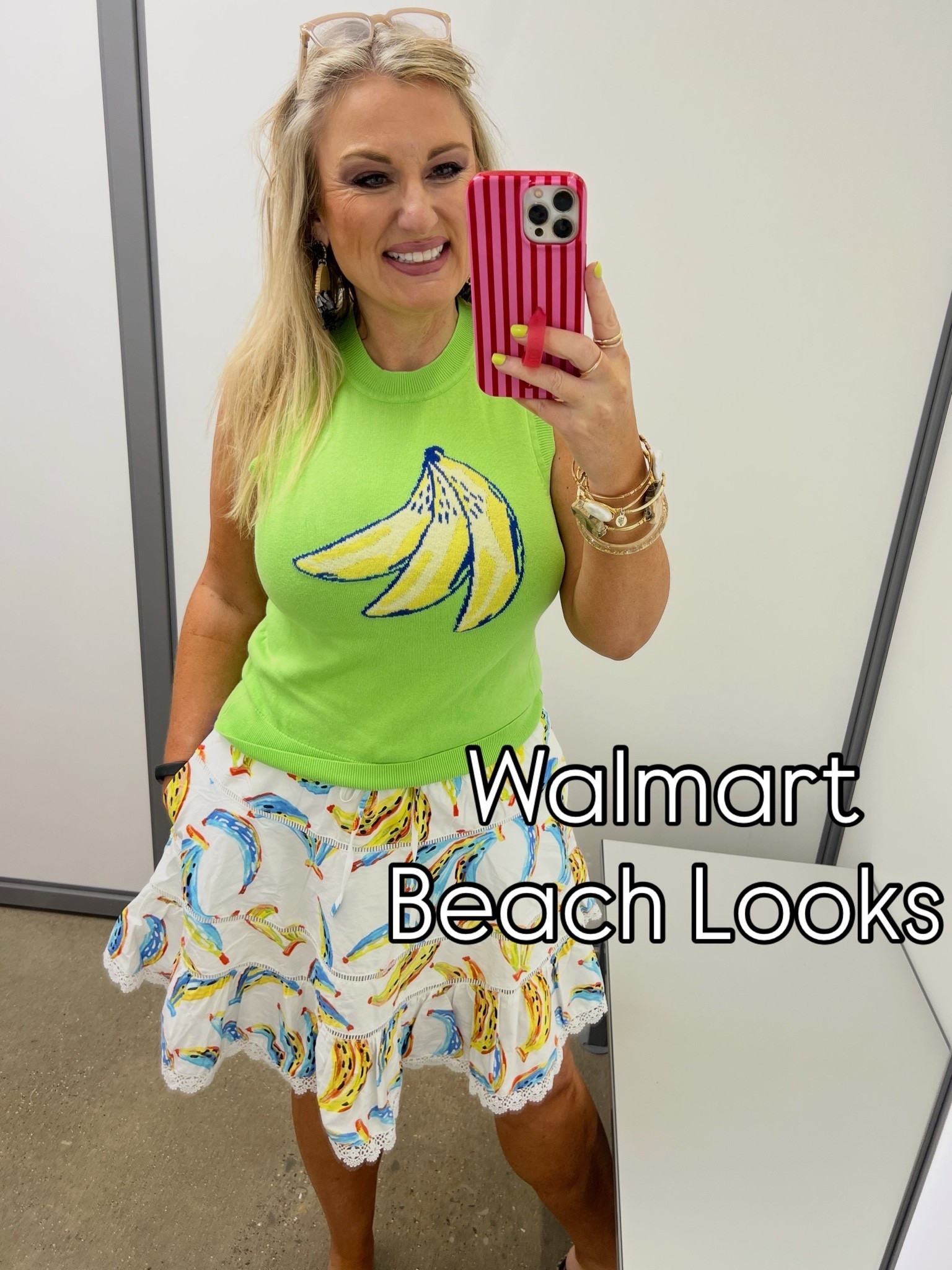 Bright colors and fun prints.  I’m wearing a medium.  Available XS-4X

#LTKMidsize #LTKPlusSize #LTKOver40
