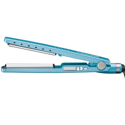 BaBylissPRO Nano Titanium Ionic Straightening Flat Iron - Blue - 1.25" | Target