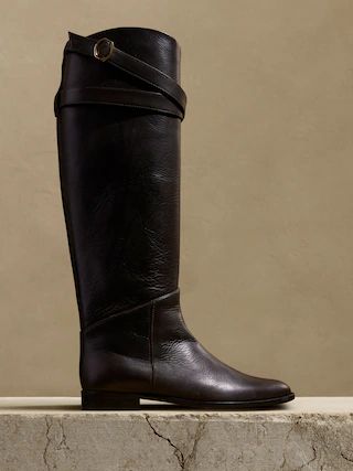 Cheval Leather Riding Boot | Banana Republic (US)