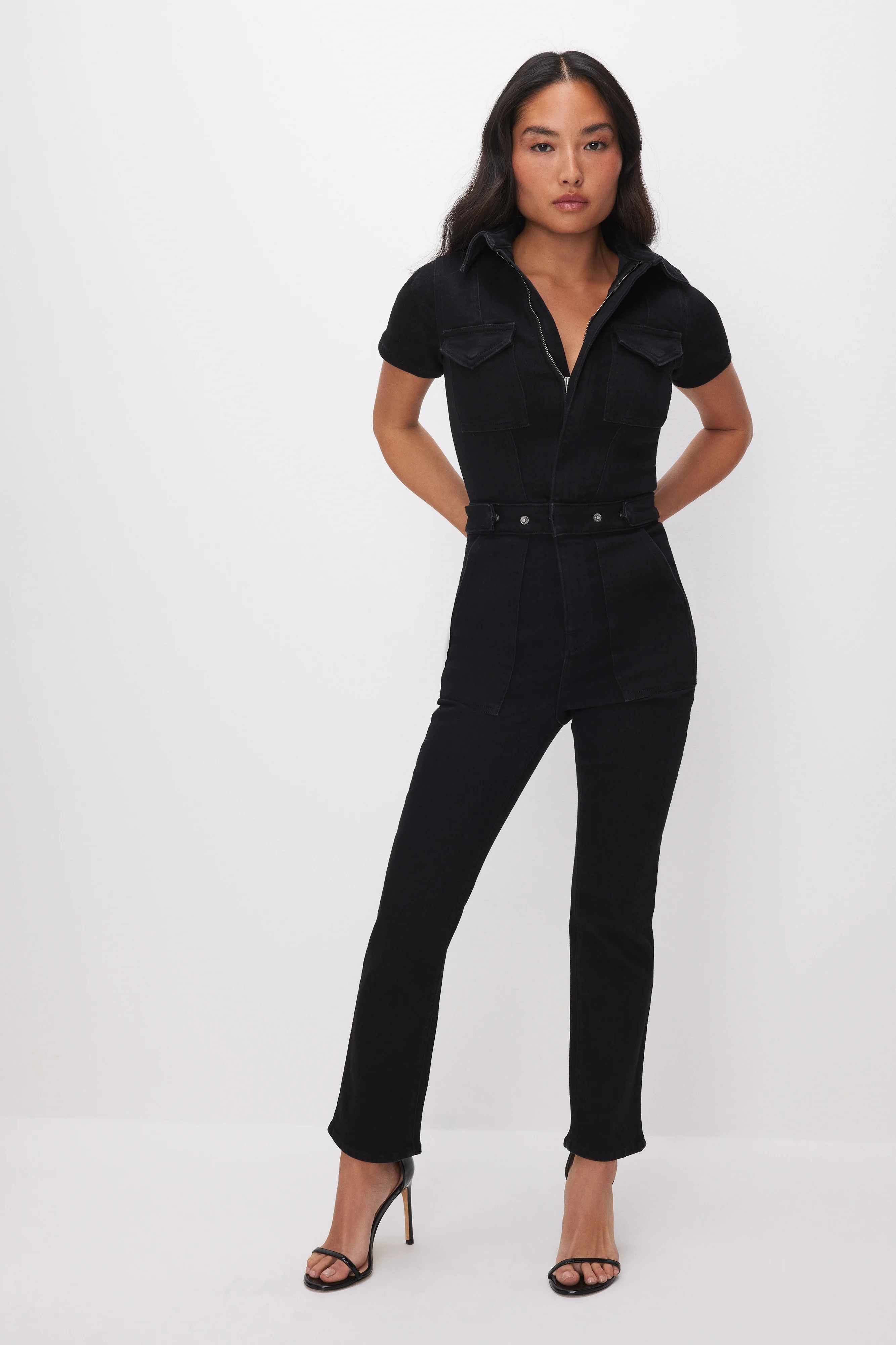 PETITE FIT FOR SUCCESS JUMPSUIT | Good American