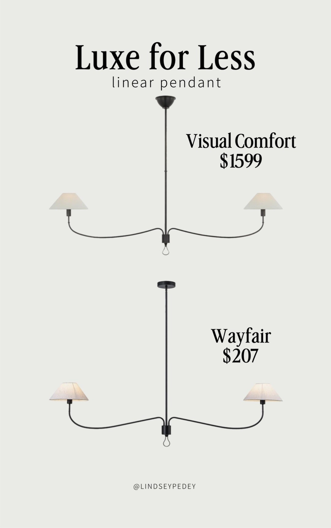 Look for less on this gorgeous amber Lewis x visual comfort linear pendant 

Dining room, pendant, lighting, kitchen island, Wayfair, designer dupe

#LTKHome #LTKSaleAlert