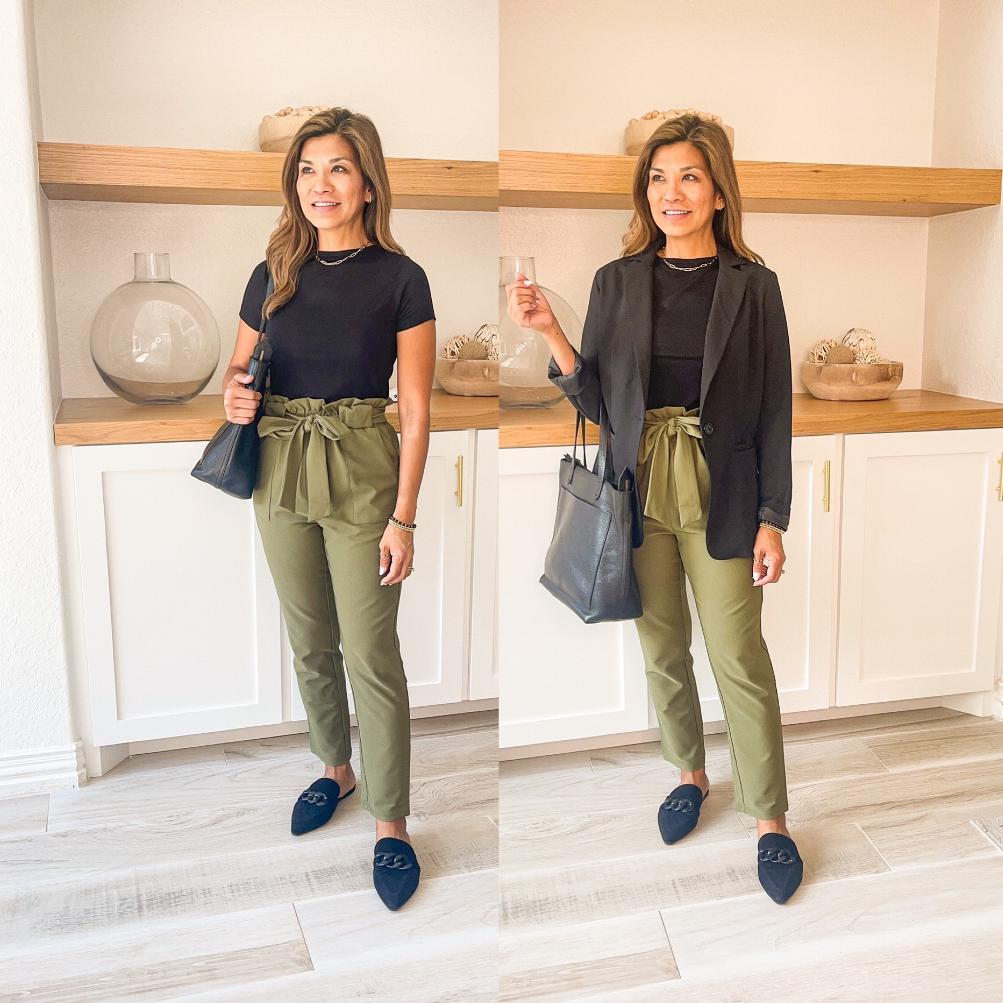 Black shirt in small tts(best Amazon shirt I’ve tried on)
Blazer in small tts
Plants in small tts
Shoes fit tts

#LTKunder50 #LTKSeasonal #LTKworkwear