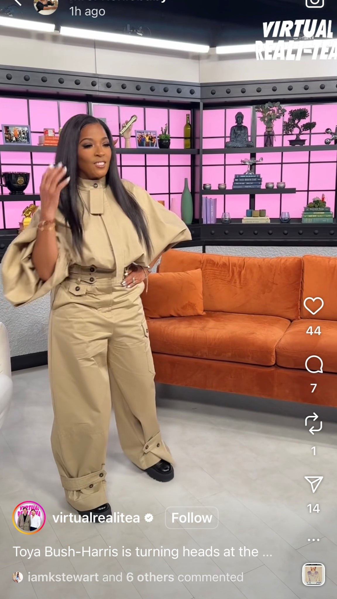 You ask, we answer! @mrsfitchiebaby asks, “Can you advise on Toya outfit?”

@ToyaBushHarris turned heads at the @virtualrealitea studio wearing a $895 @zimmermann Rebellion Cargo Pant paired with a $895 @zimmermann Rebellion Drawn Top. Hot! Or Hmm..?

Find a link to purchase in bio.

📸: @virtualrealitea

#ToyaBushHarrisFBD #toyabushharris #toyabushharrisstyle #MarriedToMedicine #fashionbombdaily #fbdaily #BombStyle