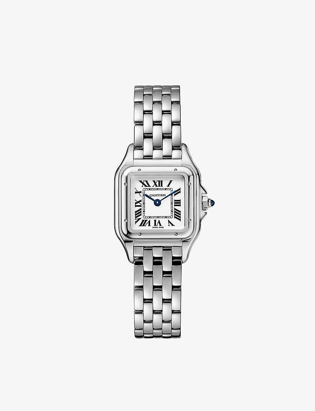 CRWSPN0006 Panthère de Cartier small stainless steel watch | Selfridges